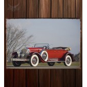 Металлическая табличка Packard Deluxe Eight Dual Cowl Phaeton (645)